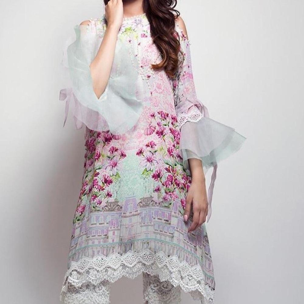 Farah Talib Aziz Printed Tunic